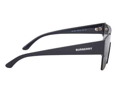 occhiali burberry uomo be 4291|Burberry BE 4291 3001/G Black Plastic Rectangle Sunglasses .